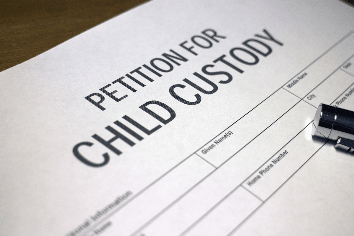 Petition for Child Custody document