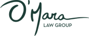 O'Mara law group green logo