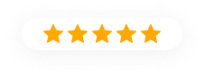 five yellow review stars
