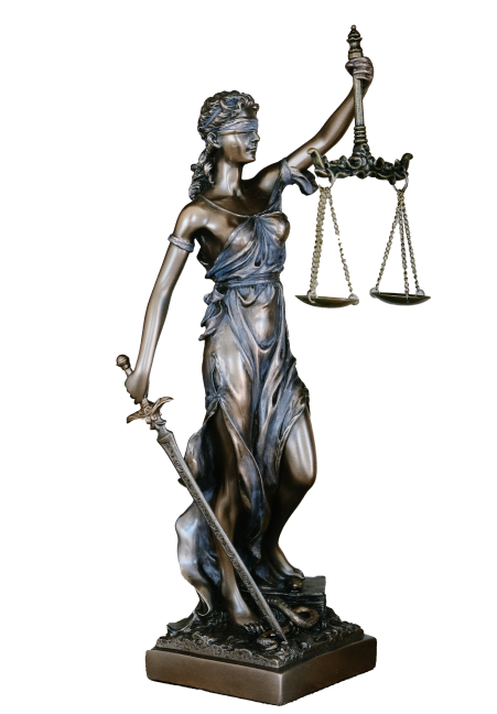 law decorative statue